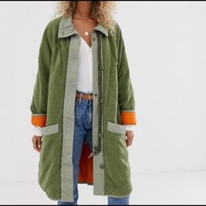 Free people Puffed Out Reversible Dolman Jacket